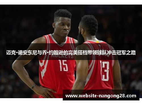 迈克·德安东尼与乔·约翰逊的完美搭档带领球队冲击冠军之路