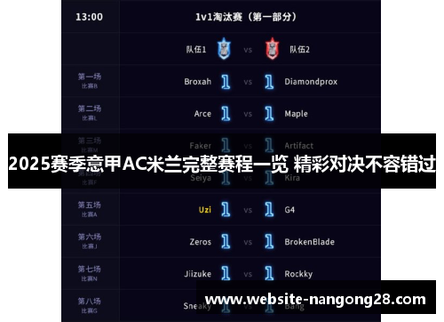 2025赛季意甲AC米兰完整赛程一览 精彩对决不容错过 2025赛季意甲AC米兰完整赛程一览 精彩对决不容错过