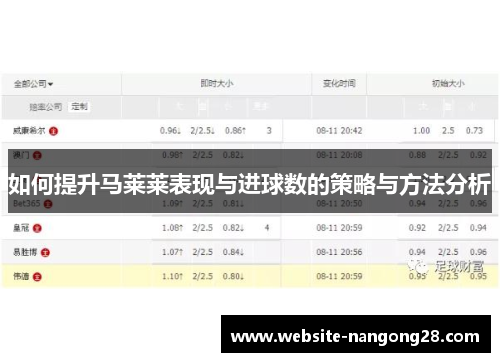 如何提升马莱莱表现与进球数的策略与方法分析 如何提升马莱莱表现与进球数的策略与方法分析